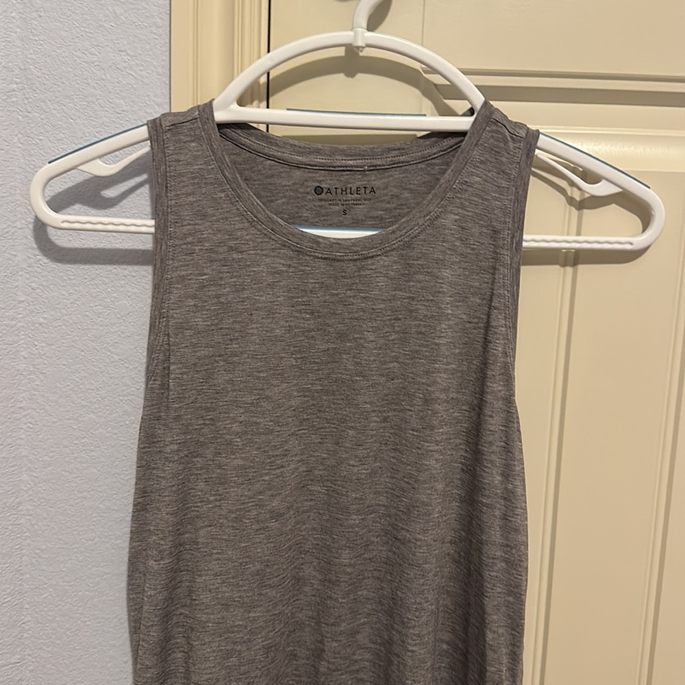 Gray Athleta Tank Top